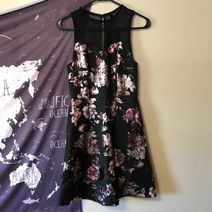 Black Sleeveless Cocktail Dress